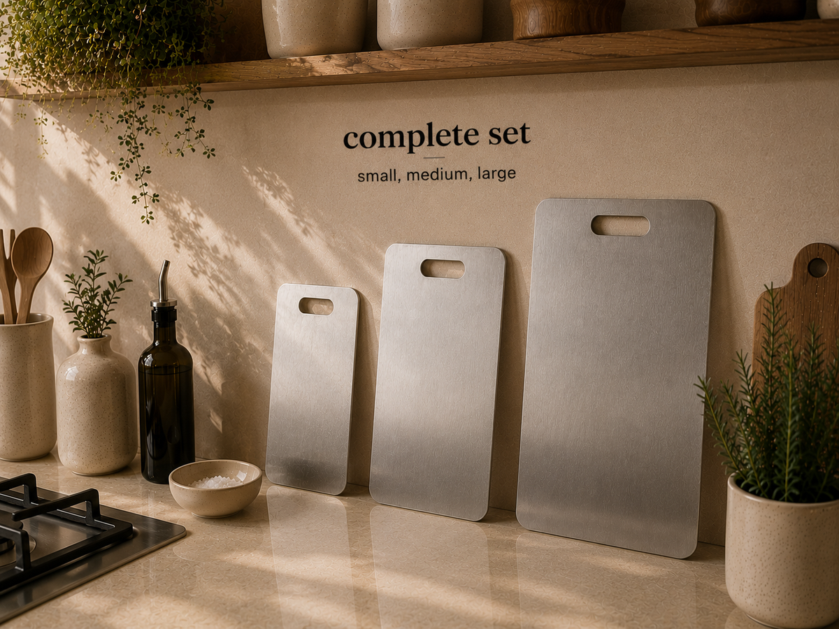 Soover RVS Snijplanken - Small, Medium & Large